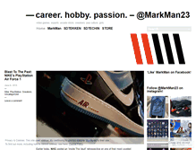 Tablet Screenshot of markman23.com